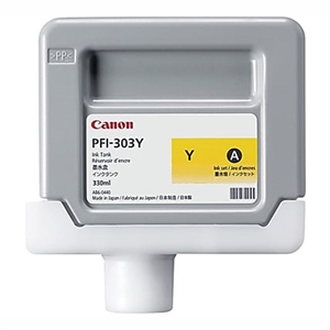 Canon PFI-303 Y Jaune - Cartouche d'encre de 330 ml